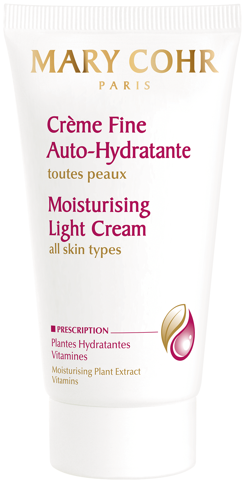 Crème fine auto-hydratante