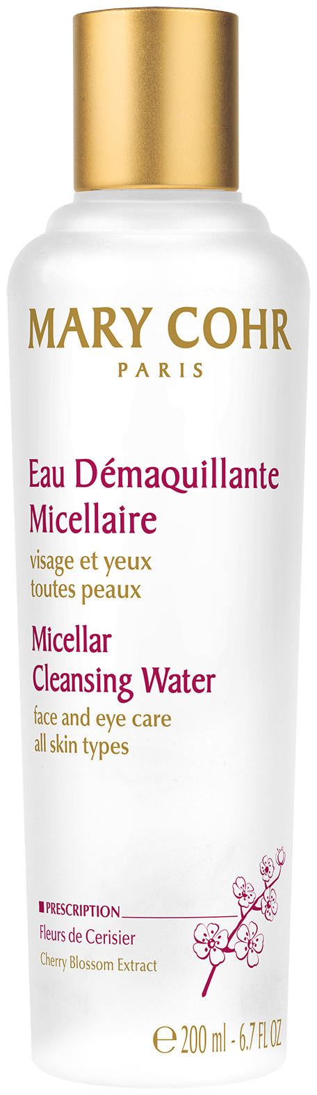 Eau démaquillante micellaire